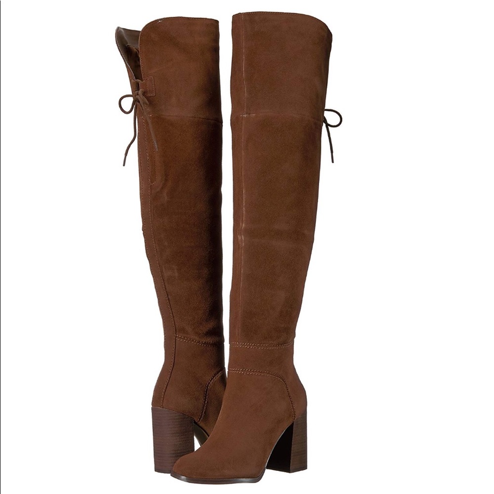 Steve Madden Tan Suede Tall Boots